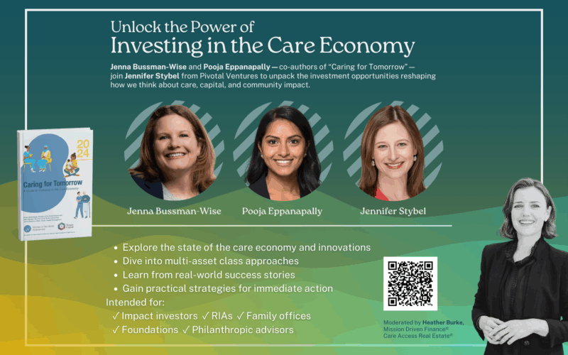 Investing in the Care Economy, May 15, 2025
